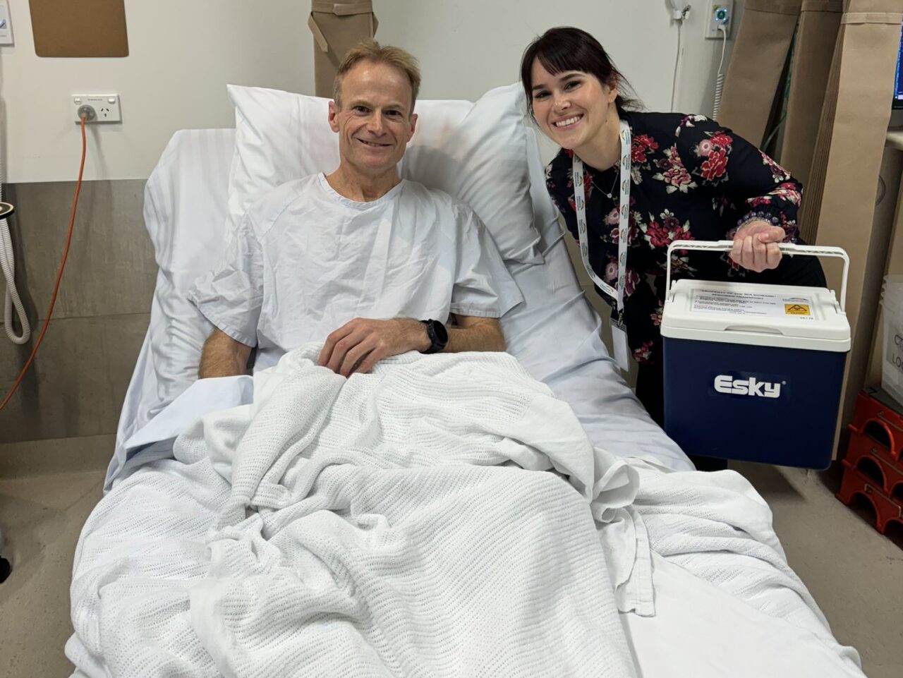 Richard Scolyer: A few weeks ago, I had another lumbar puncture
