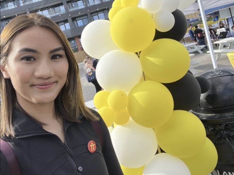 Alice Cui: Beautiful day to join WICC Ontario in the Relay For Life event hosted by Canadian Cancer Society