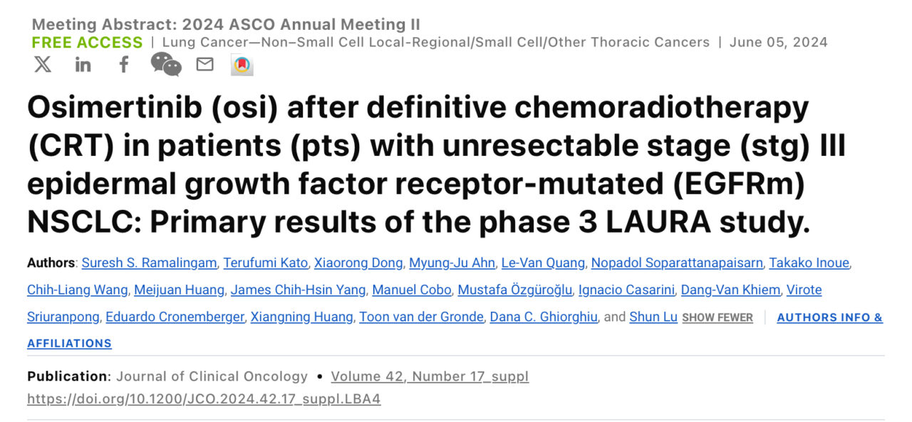Vijith Shetty: Osimertinib Could Alter SOC for Stage III EGFR+ NSCLC