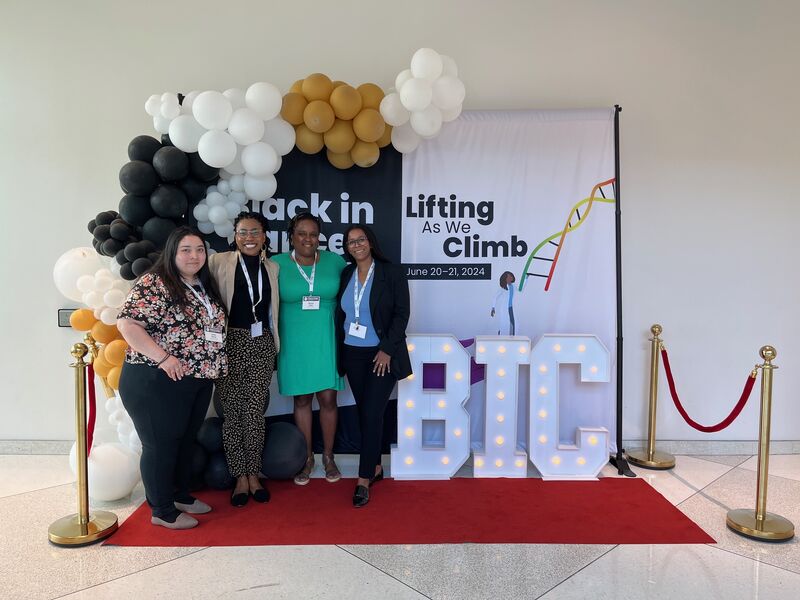 NCI Center for Cancer Research Office of Equity and Inclusion team at the first US-based Black in Cancer Conference 2024