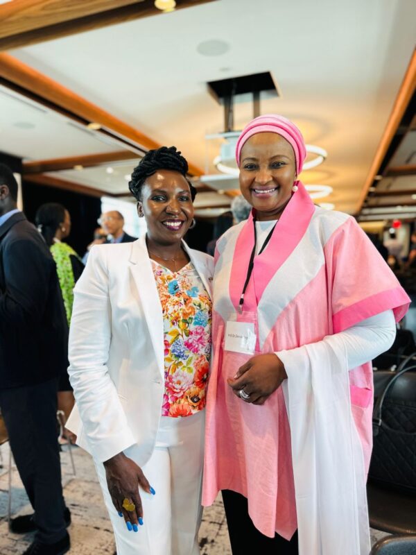 Vivian Kobusingye Birchall: I was excited to see Dr. Zainab Shinkafi-Bagudu again