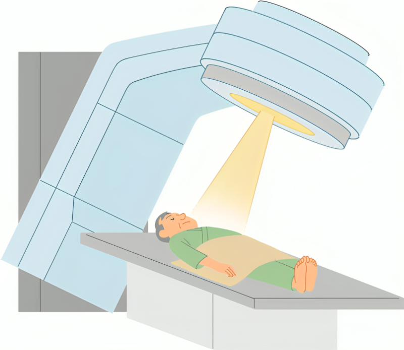 Can knowledge-based planning improve photon and proton radiation plan quality?