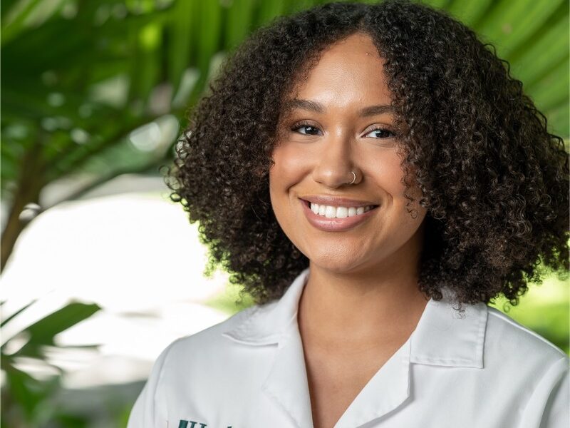 Destiny Tiburcio received the prestigious Howard Hughes Medical Institute Gilliam Fellowship