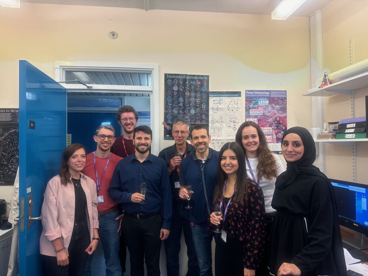 Georgios Giamas: Well done to Mark Samuels for succesfully completing his PhD