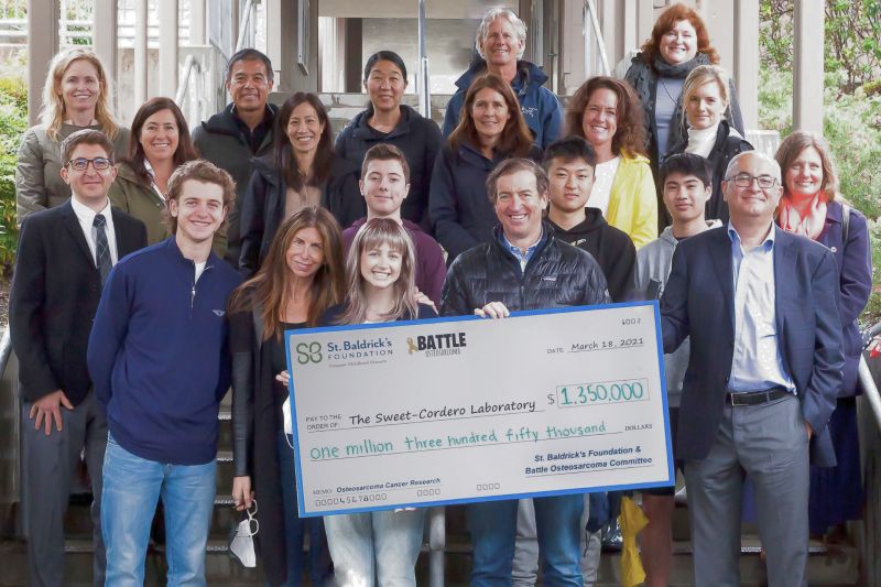 Alejandro Sweet-Cordero’s research in osteosarcoma – St. Baldrick’s Foundation