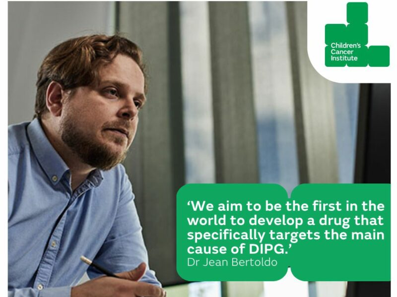 A research project at Children’s Cancer Institute that could lead to the first-ever effective drug to treat the deadly brain cancer