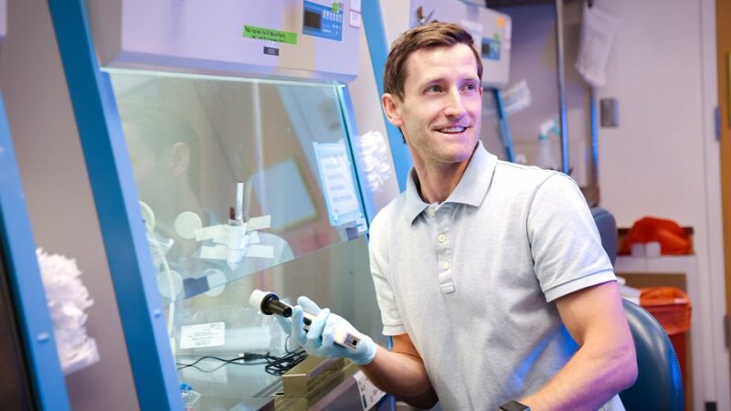 Pete Hendricksons shares experience as the first Radiation Oncology Research Scholar at Duke Cancer