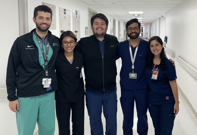 Nicole Collantes: Finished my rotation in the CCU at Jackson Memorial Hospital