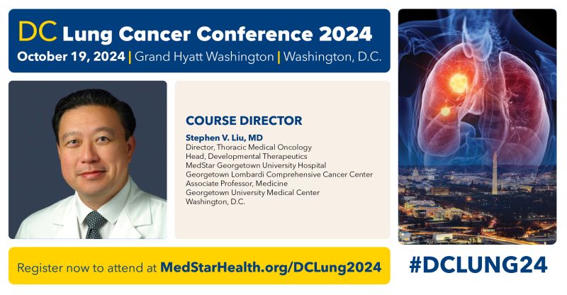 Stephen Liu: Proud of the program we have put together for DCLung24