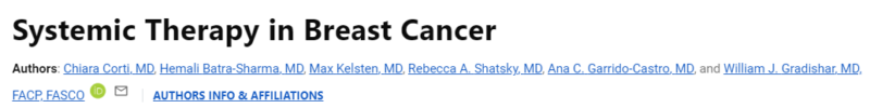 Systemic Therapy