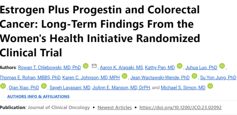 and colorectal cancer