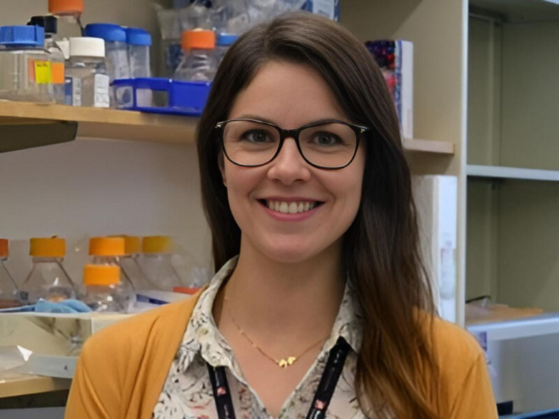 Hannah Uckelmann: The Uckelmann Lab has obtained funding to study the survival of leukemia cells