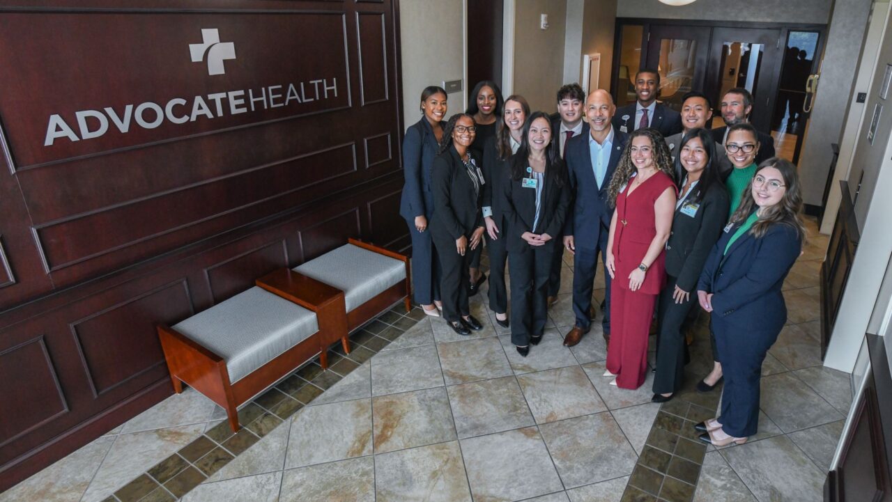 Eugene Woods: Spending time with our Advocate Health administrative fellows