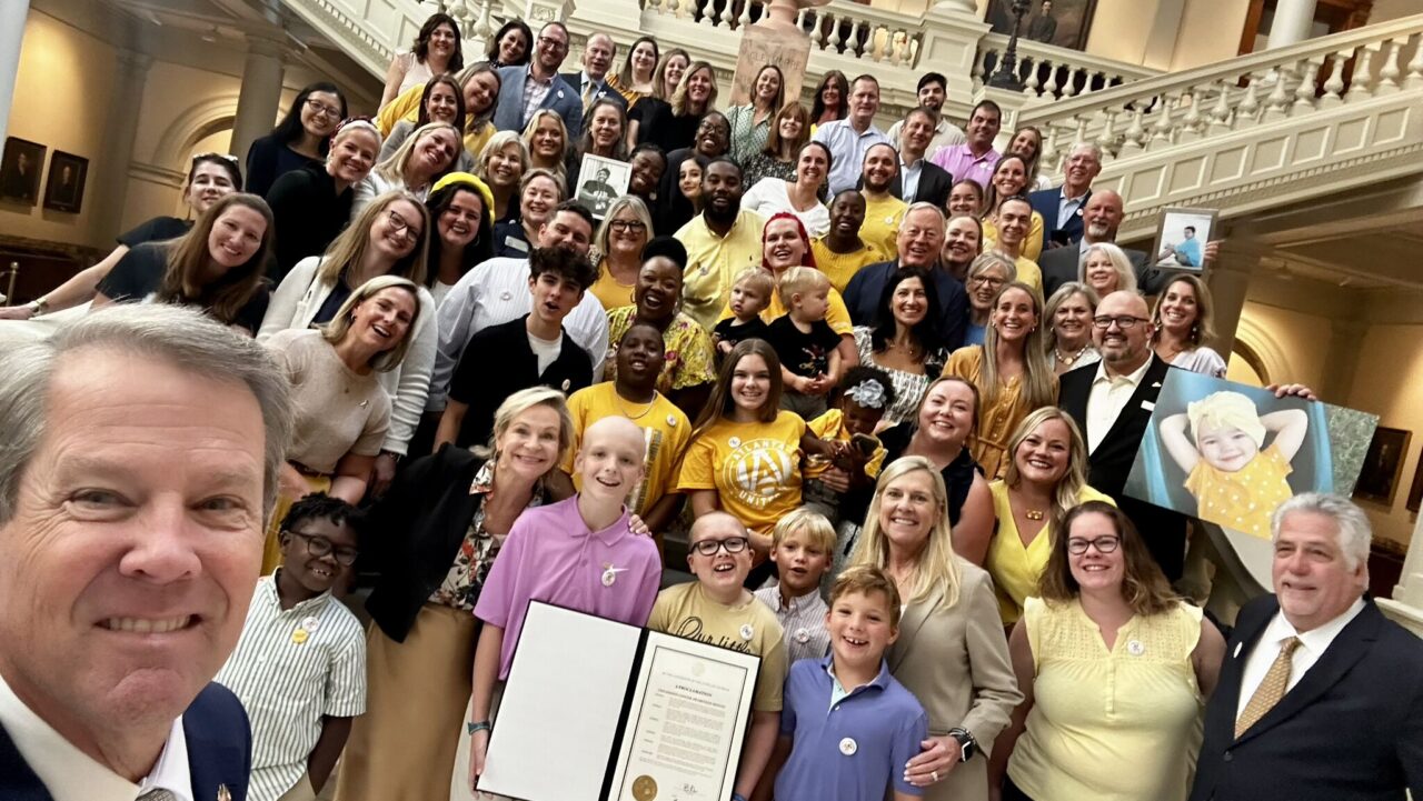 Dean Crowe: Together we are Gold Strong united against childhood cancer
