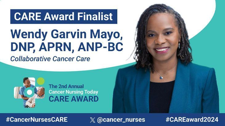 Wendy Garvin Mayo is one of the CARE Award finalists – Cancer Nursing Today