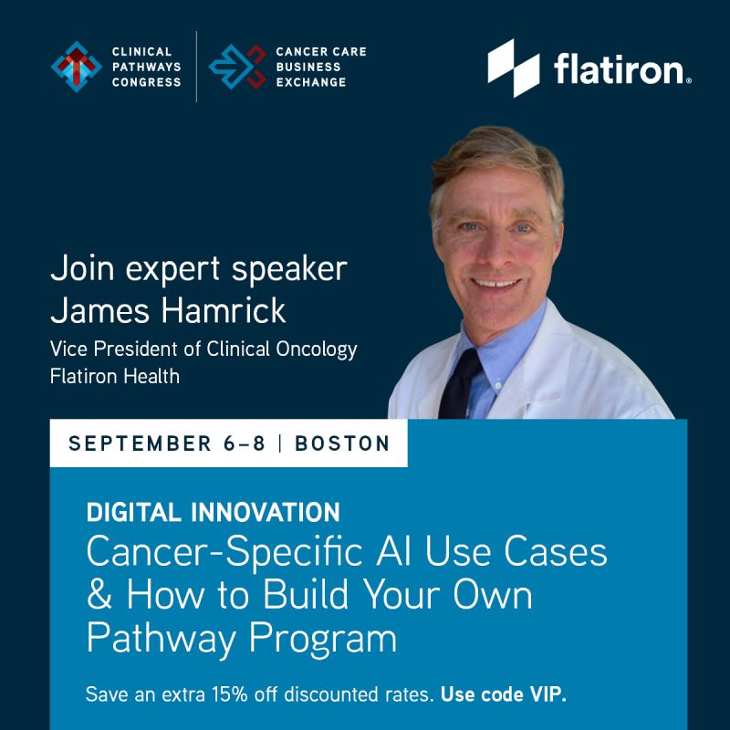 James Hamrick: Join me to discuss how AI is revolutionizing cancer care