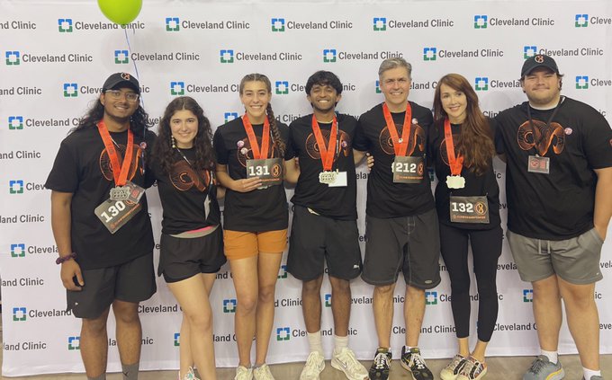 Laura Bukavina: The amazing climb4kidneycancer event by Chris Weight
