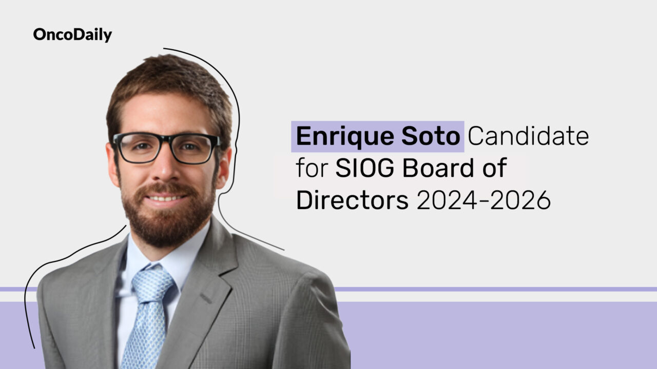 Enrique Soto is running for the SIOG Board of Directors