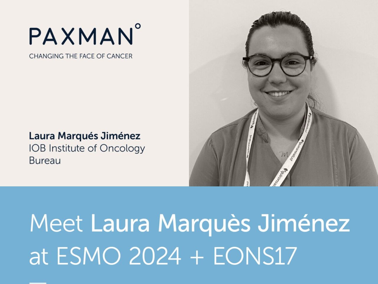 “The importance of nursing in successful scalp cooling” with Laura Marquès at ESMO 2024 and EONS17 – Paxman Scalp Cooling