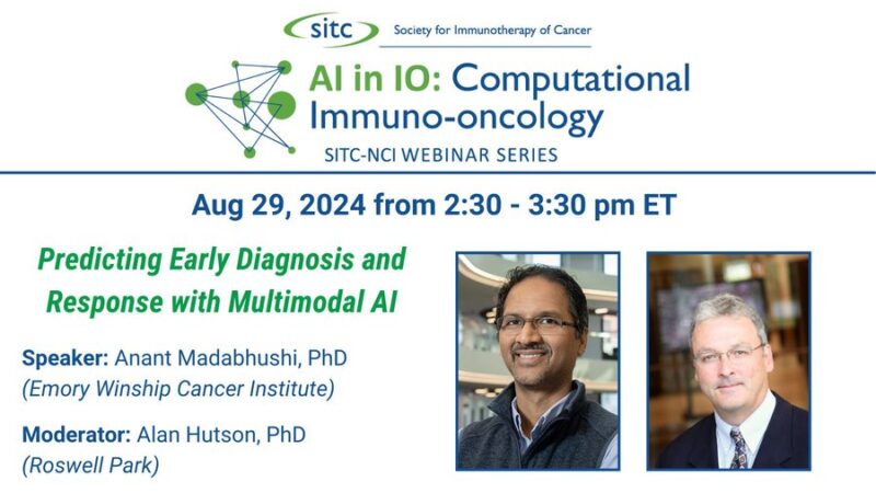 The development of multimodal AI for clinical decision making in immunotherapy – NCI Systems Biology