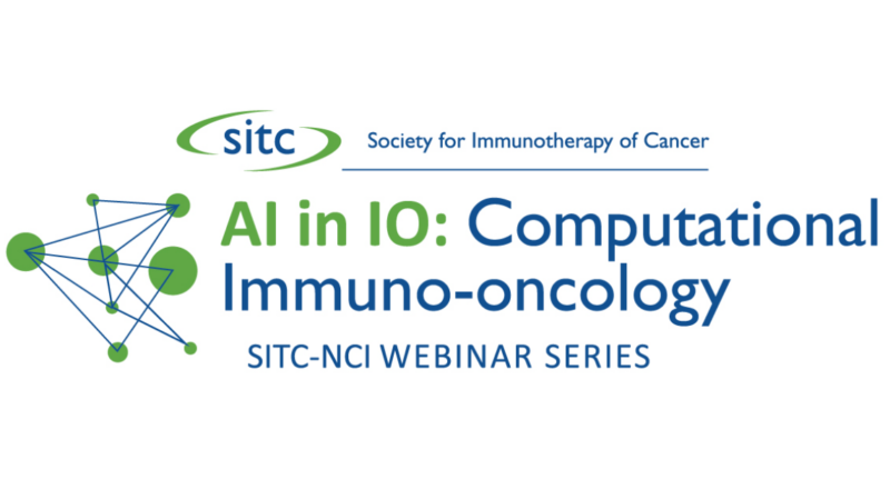 The AI in IO webinars by SITC