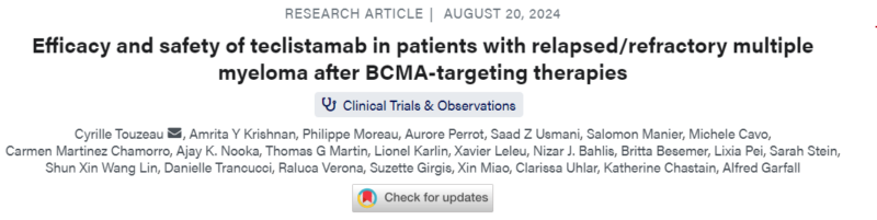 Myeloma Paper of the Day