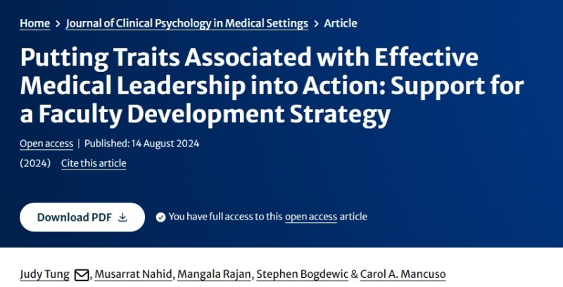 Leadership that impacts 