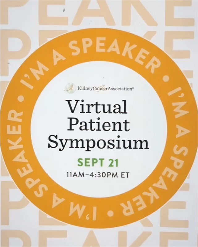 Katy Beckermann: Kidney Cancer Association’s Virtual Patient Symposium