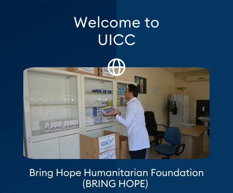 Bring Hope Humanitarian Foundation joins the UICC