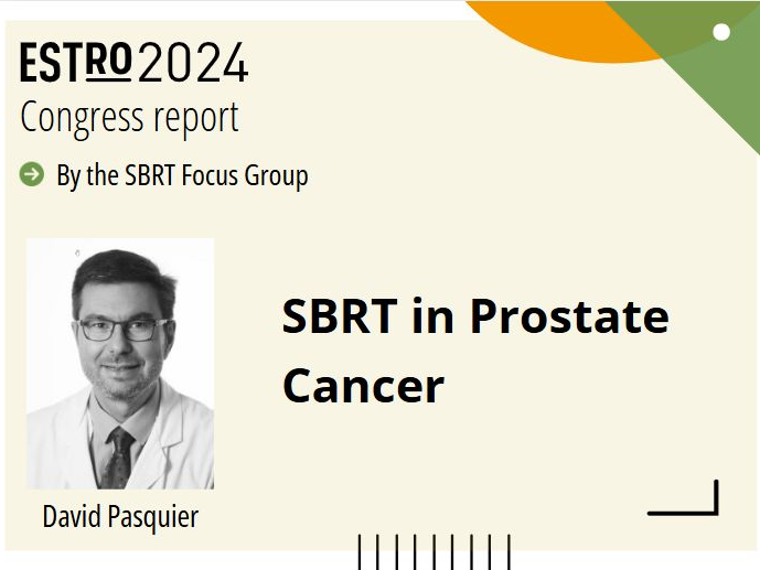 SBRT in Prostate Cancer at ESTRO24