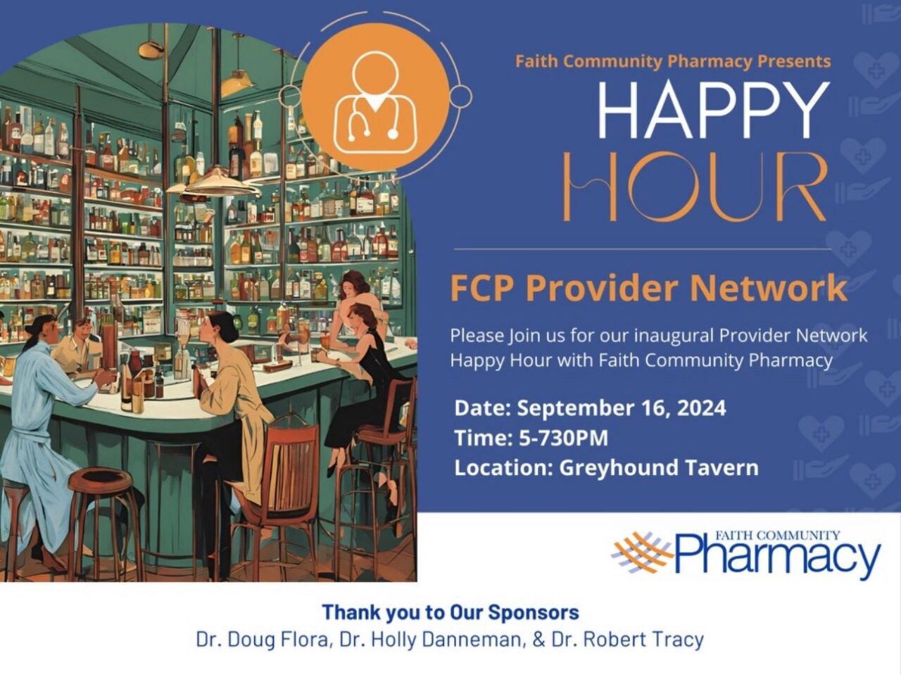 Douglas Flora: You’re Invited to a Happy Hour with a Purpose!