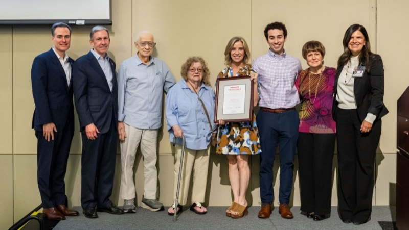 Peter Pisters: Honoring the late Michael Frumovitz at MD Anderson Cancer Center’s Julie and Ben Rogers Award for Excellence ceremony