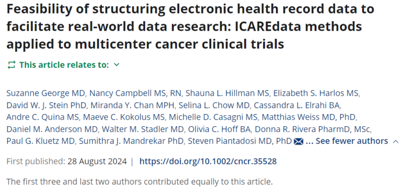 Structuring electronic health