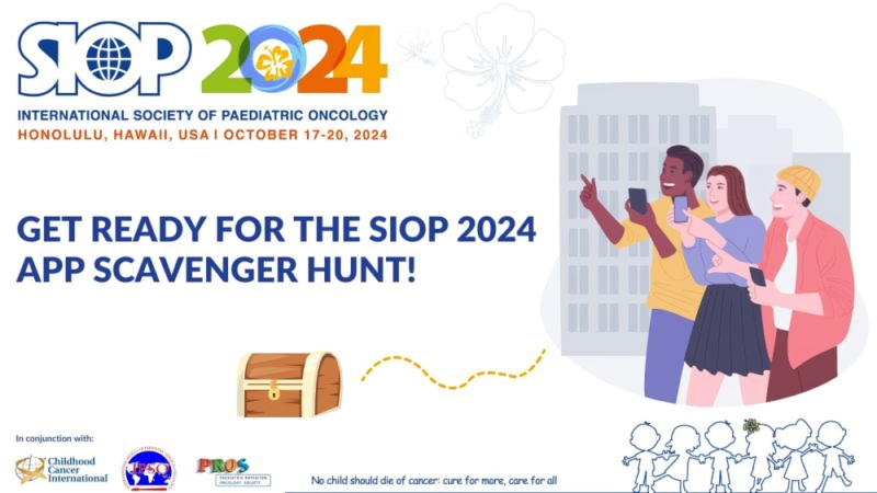 Join the SIOP congress Scavenger Hunt