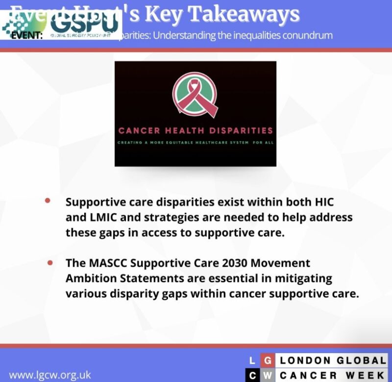 London global cancer week