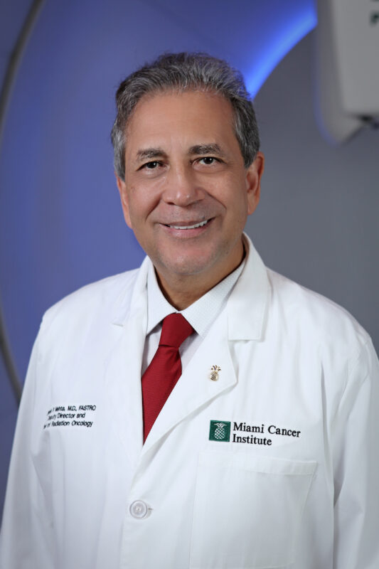 Minesh Mehta was named the John and Mary Lou Dasburg Endowed Chair in Radiation Oncology at Baptist Health Miami Cancer Institute 