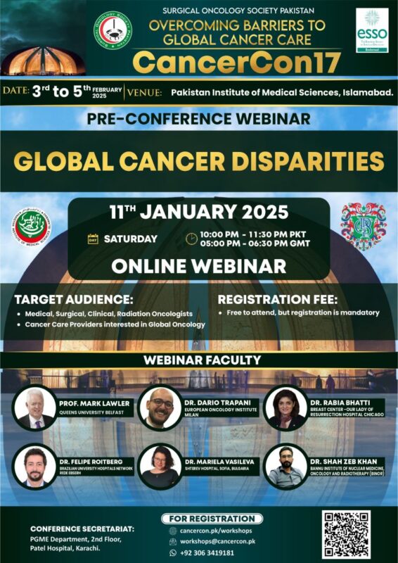 Pre-Conference Webinar: Global Cancer Disparities – CancerCon17