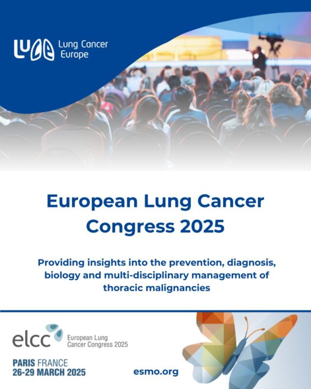 European Lung Cancer Congress 2025 will take place in Paris from March 26th-29th