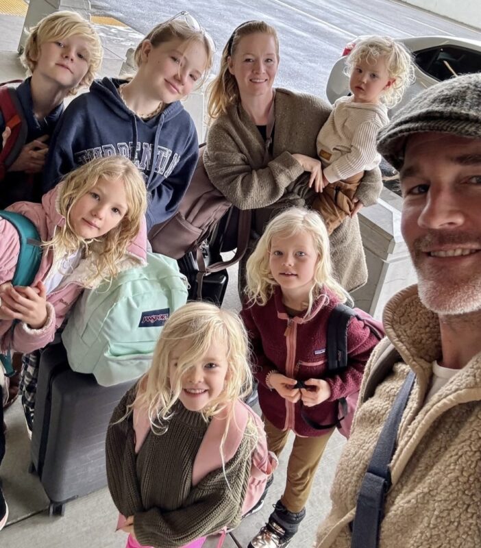 James Van Der Beek cancer, family