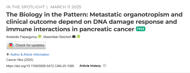 Metastatic Organotropism