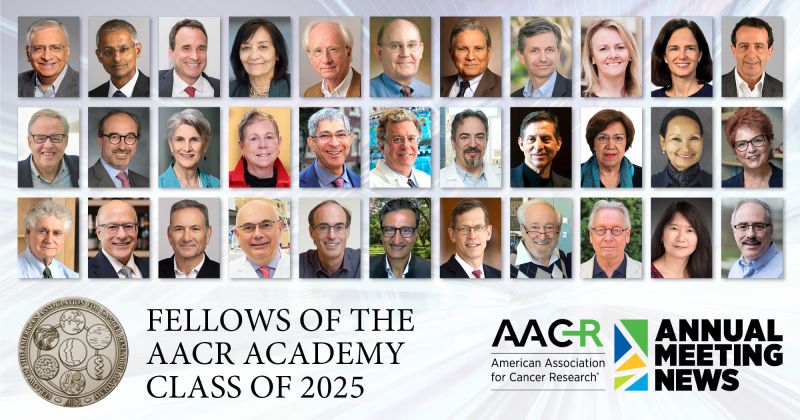 Newly elected Fellows of the AACR Academy will be recognized during the AACR25 Opening Ceremony