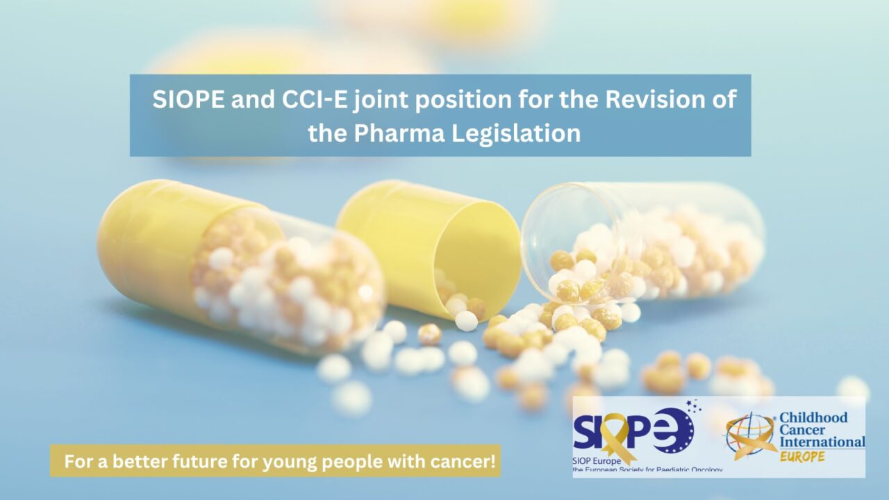 SIOP Europe and CCI-E joint position for the revision of the EU pharmaceutical legislation