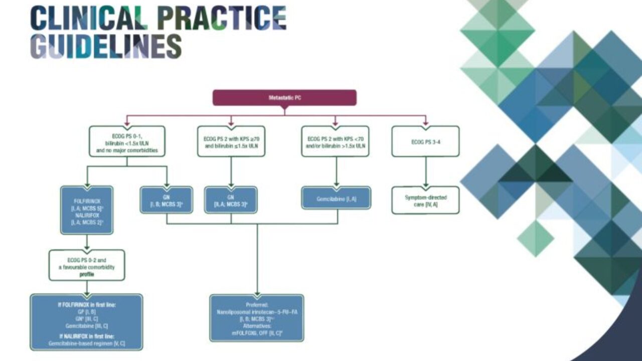 ESMO Clinical Practice Guideline Express Update on the management of metastatic pancreatic cancer