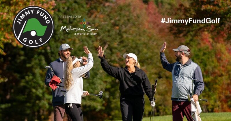 Jimmy Fund Golf presented by Mohegan Sun helps raise money for cancer research and care at Dana-Farber Cancer Institute