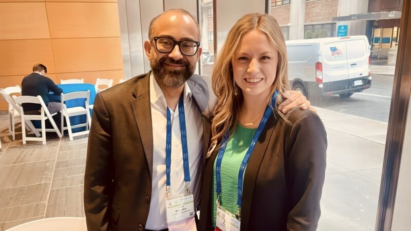 Spending time with Misty Dawn Shields at the MSKCC IASLC SCLC 2025 meeting – LUNGevity Foundation
