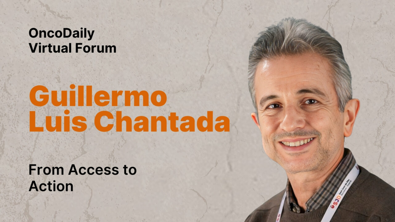Guillermo Chantada Opens the Forum on Essential Medicines for Children with Cancer