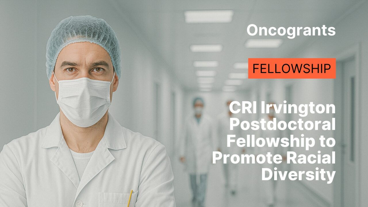 CRI Irvington Postdoctoral Fellowship to Promote Racial Diversity