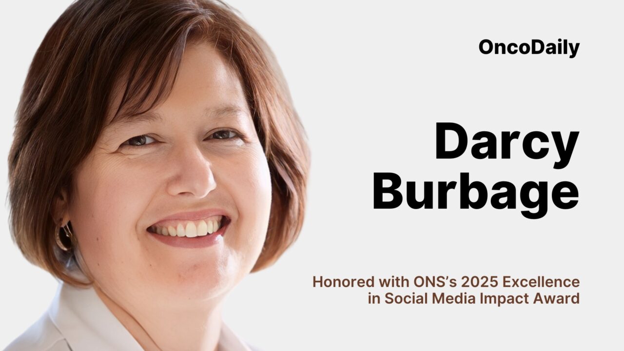 Darcy Burbage Honored with ONS’s 2025 Excellence in Social Media Impact Award