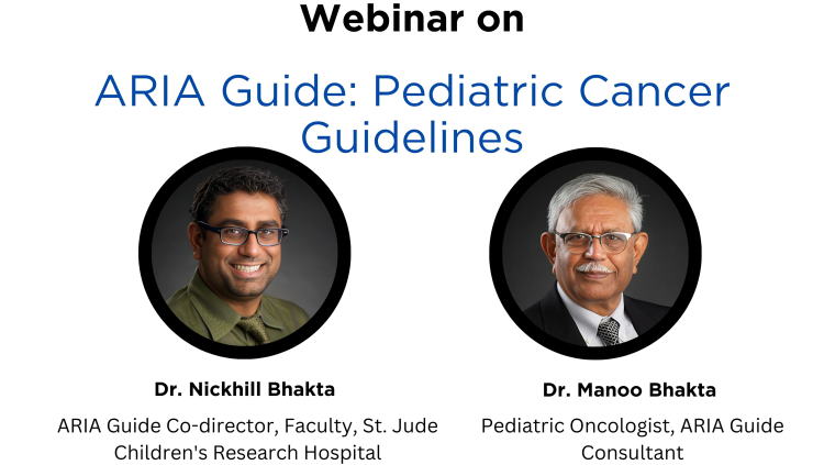 Attend the webinar on the ARIA Guide for childhood cancer treatment – The Dorcas Cancer Foundation