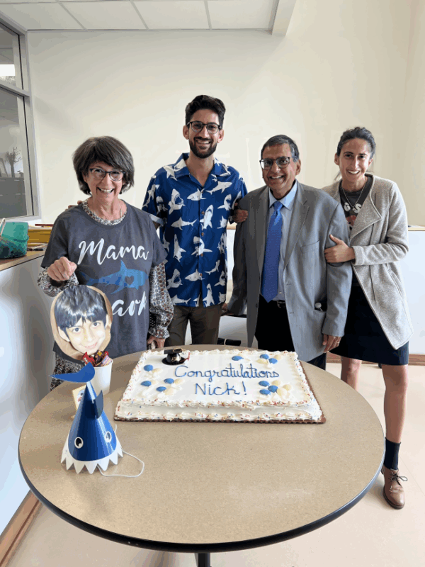 Ravi Salgia: Congratulations ⁦Nick Salgia⁩ for successful PhD thesis defense